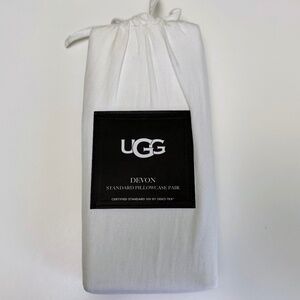UGG Devon Standard Pillowcase Pair - Snow